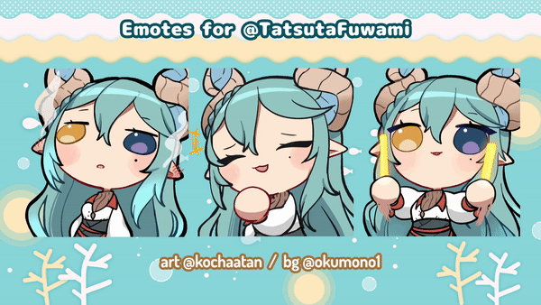fuwa animated emotes